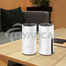 Роутер беспроводной TP-Link DECO M4 (DECO M4(2-PACK)) AC1200 10/100/1000BASE-TX (упак.:2шт)