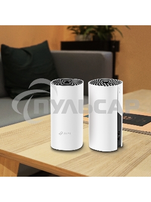 Роутер беспроводной TP-Link DECO M4 (DECO M4(2-PACK)) AC1200 10/100/1000BASE-TX (упак.:2шт)