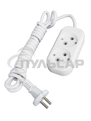 Удлинитель 2х7м без заземл. 10А IP20 Е-202 АБС-пл. ПВС 2х0.75 UNIVersal 9631962