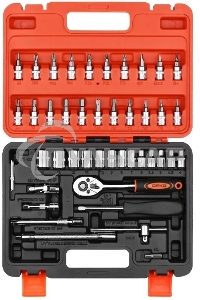 Набор инструментов Deko DKMT46 46 предметов (жесткий кейс)