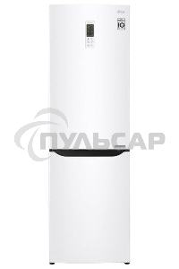 Холодильник LG GA-B419SQGL белый двухкамерный 223/79л морозилка снизу, No Frost