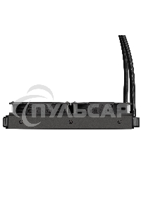 Система водяного охлаждения ExeGate BlackWater-240.PWM.ARGB черный, 120 мм, алюминий, 2000 об/мин, 27 дБ, 4 pin, 220 Вт