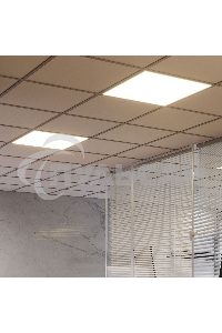 Светильник светодиодный Gauss MIR 595х595х50 35Вт 3000лм 4000К IP40 офисный встраив. накладной с опаловым рассеив. (аналог ЛВО)