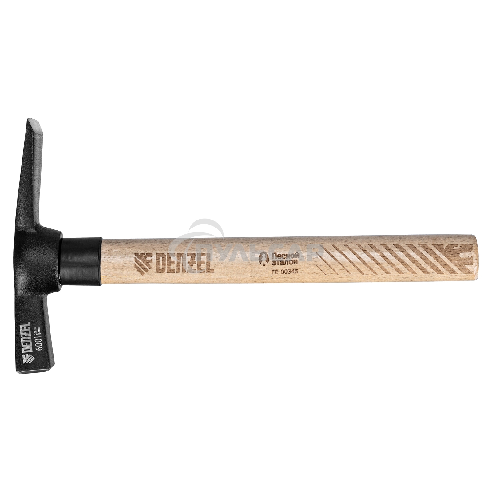 Молоток каменщика, 600 г, буковая рукоятка, EFP Denzel