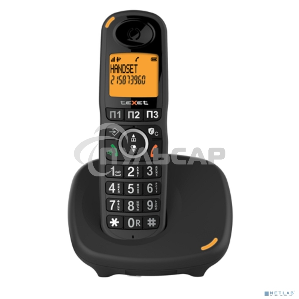 Радиотелефон teXet TX-D8905A черный