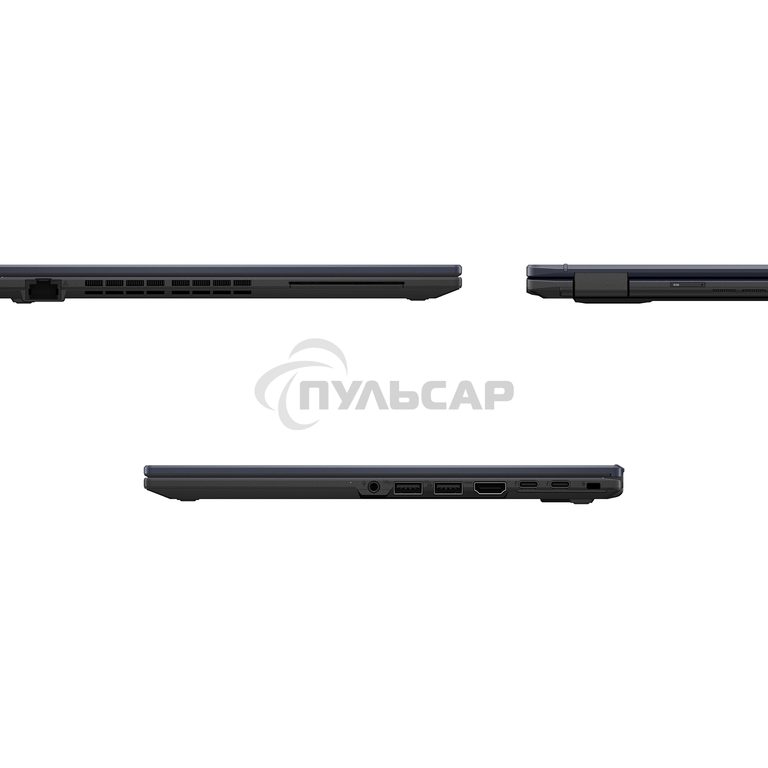 Ноутбук ASUS B3404CVA-Q51910 черный 90NX07D1-M02500 14