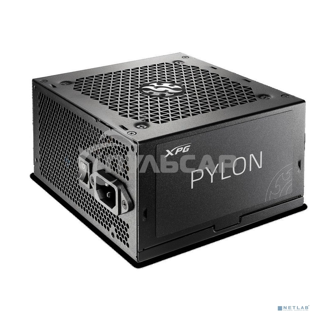 Блок питания ADATA XPG XPG 550 (PYLON550B-BKCEU), 550Вт, 80 PLUS Bronze, 120мм, черный