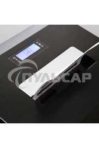 Шредер Heleos УО55-7 черный (секр.P-7) фрагменты 7лист. 55лтр.