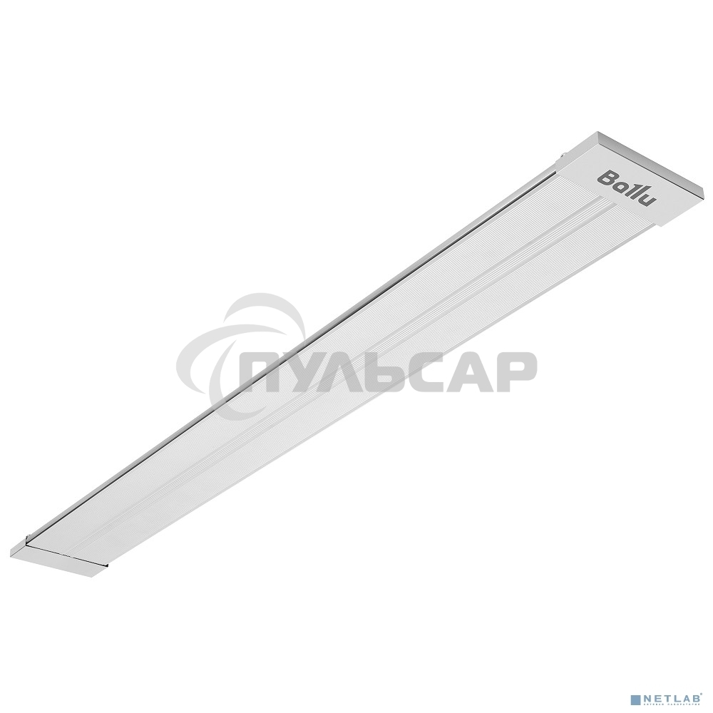 Обогреватель инфракрасный Ballu BIH-APL-1.5-M серый, 1500 Вт, 30 м2