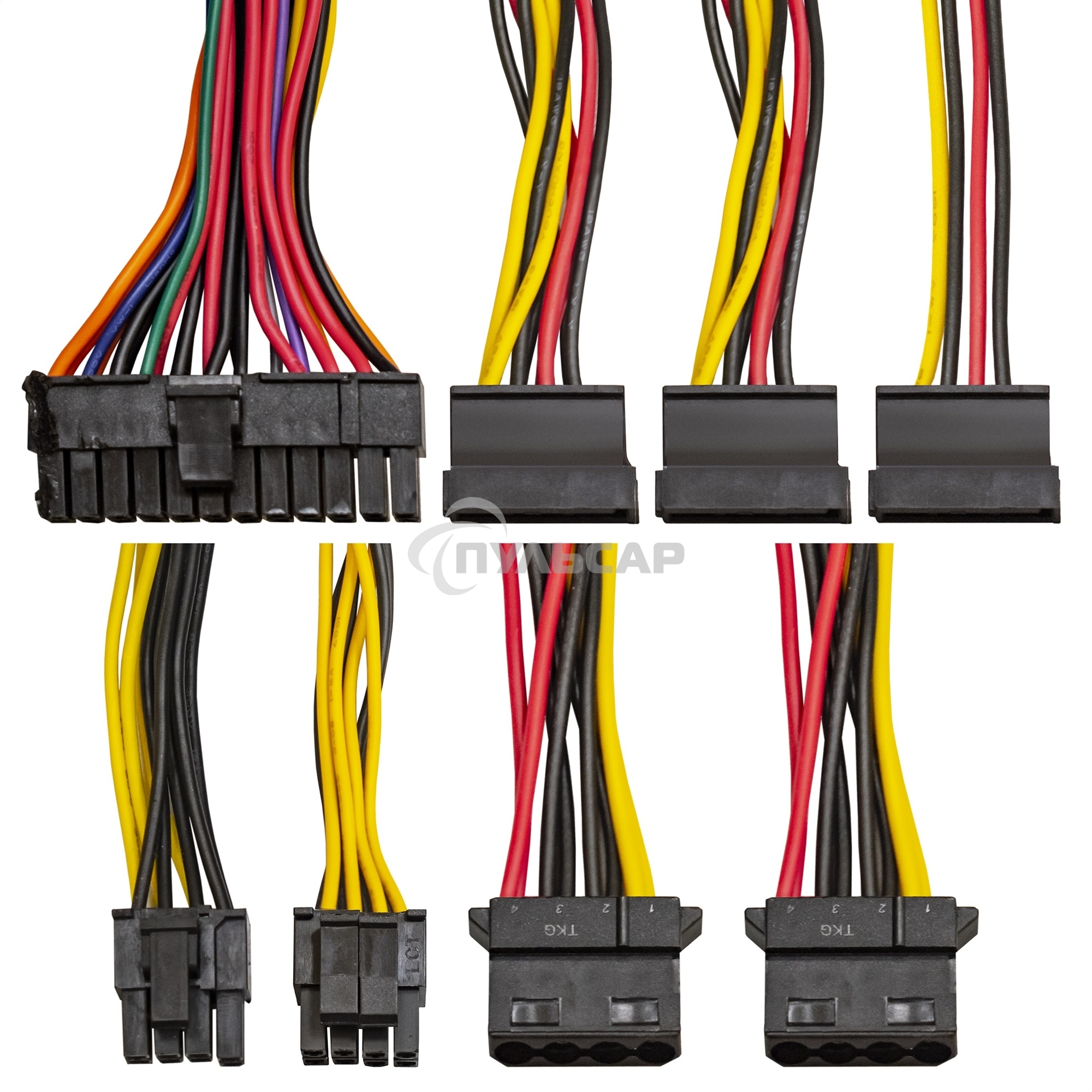 Блок питания ExeGate TPS400 (EX292227RUS), 400Вт, 80мм, черный