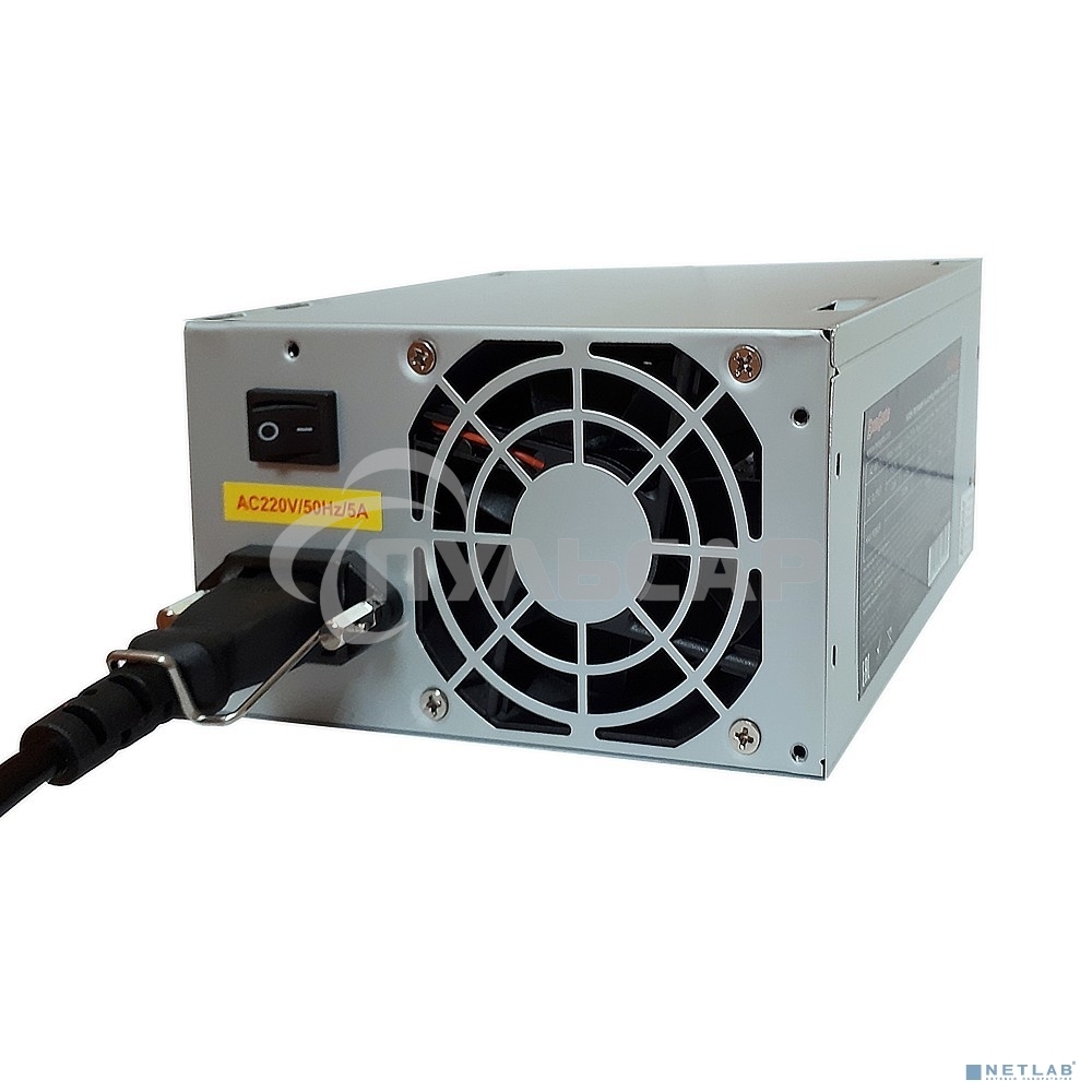 Блок питания ExeGate CP450 (EX172785RUS-S), 450Вт, 80мм, серебряный