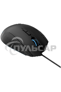 Мышь проводная Acer OMW123 черный, 6400 dpi, USB, кнопки - 8