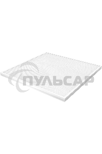 Светильник светодиодный Gauss IP20 595*595*19мм 48W 4200lm 4000K офисный призм. рассеиватель 1/4