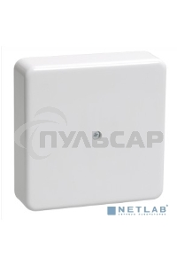 Коробка КМ41212-01 распаячная Iek UKO10-075-075-020-K01 для о/п 75х75х20 мм белая (6 клемм 6мм2)