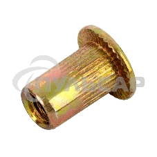 Заклепки резьбовые Denzel стальные, оцинкованные, М3, пластиковый кейс, 200 шт.