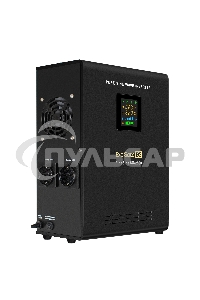 Источник бесперебойного питания (инвертор, синус, для котла, настенный) ExeGate FineSine SX-2500.LCD.AVR.2SH 2500VA/1800W, чистая синусоида, цветной LCD-дисплей, AVR, 2*Schuko, линейно-интерактивный, внешняя батарея 24В до 200А·ч (поставляется отдельно), 