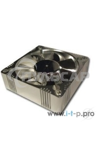 Вентилятор для корпуса Gembird FANCASE/BALL черный, 80 мм, 2600 об/мин, 27 дБ, 3 pin