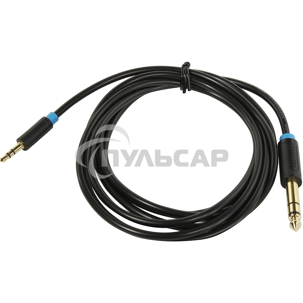 Кабель Vention аудио Jack 6,5 мм M/ 3,5 M - 2 м