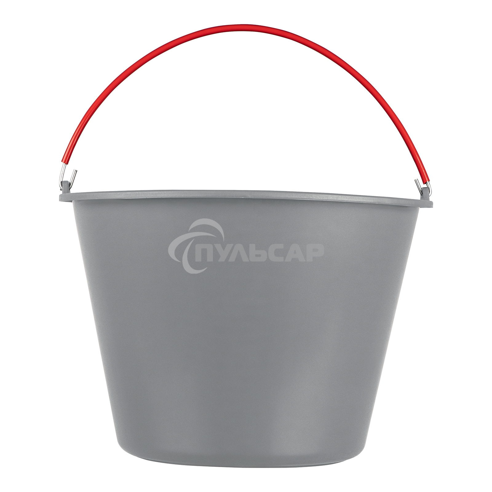 Ведро строительное Matrix пластмассовое 12 л, ударопрочное, обрезиненная ручка 81462