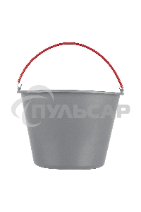 Ведро строительное Matrix пластмассовое 12 л, ударопрочное, обрезиненная ручка 81462