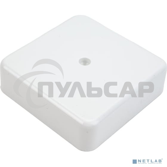Коробка КМ41212-01 распаячная Iek UKO10-075-075-020-K01 для о/п 75х75х20 мм белая (6 клемм 6мм2)