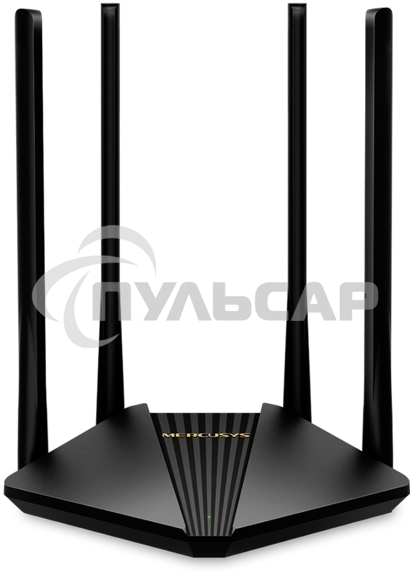 Wi-Fi роутер MERCUSYS MR30G, Wi-Fi 5, AC1200, 2.4/5ГГц, 2 LAN, черный