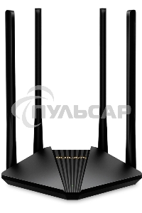 Wi-Fi роутер MERCUSYS MR30G, Wi-Fi 5, AC1200, 2.4/5ГГц, 2 LAN, черный
