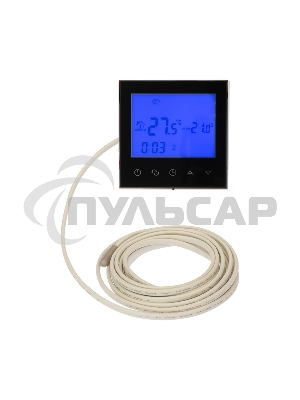 Терморегулятор с сенсорными кнопками R150 Wi-Fi черный Rexant