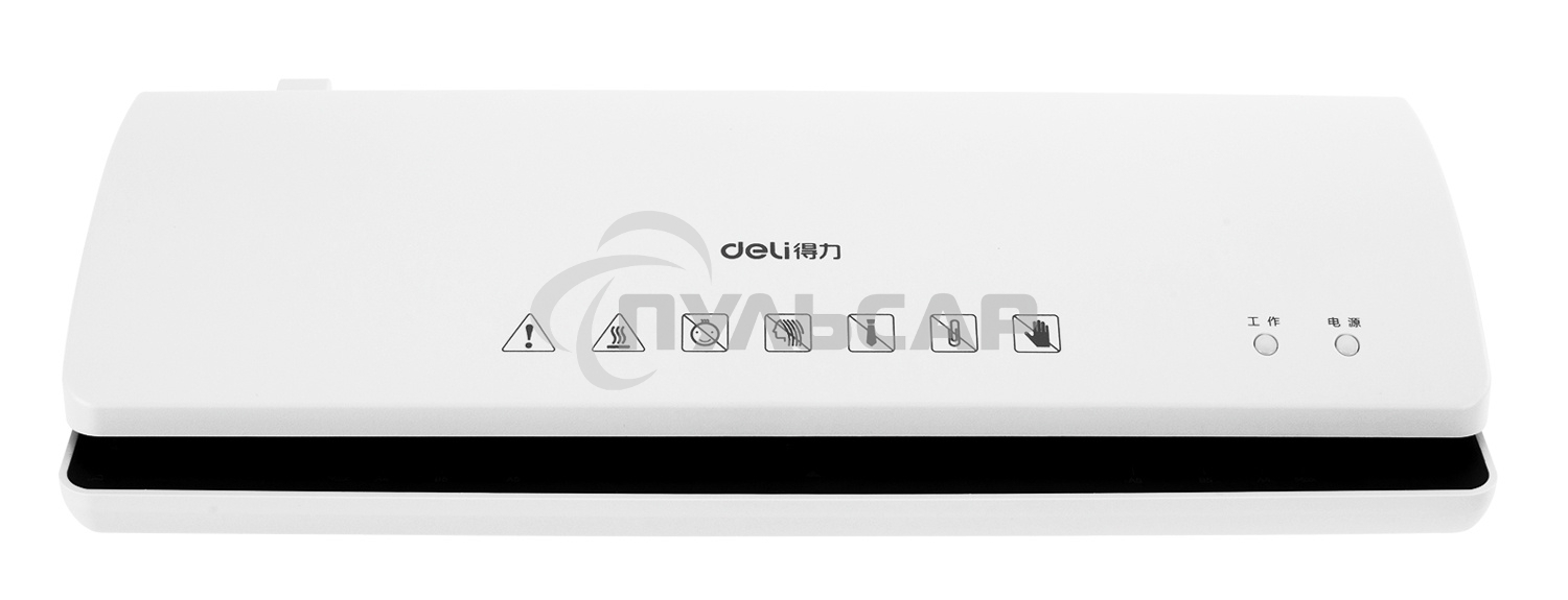 Ламинатор Deli Film width: A4Laminate speed: 250мм/min  Film range: 70-125mic Thickness: about 3min