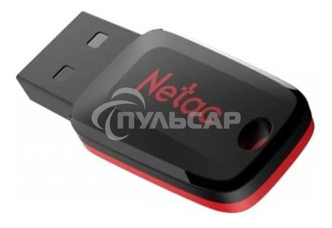 Флешка USB Netac U197 16 Gb <NT03U197N-016G-20BK>, USB 2.0, пластиковая, черная