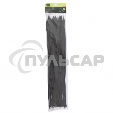 Хомуты, 500 х 4,8 мм, пластиковые, черные, 50 шт. Сибртех