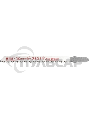 Полотна для электролобзика Matrix по дереву, 3 шт. T101BF, 75 x 2,5мм, Bimetal