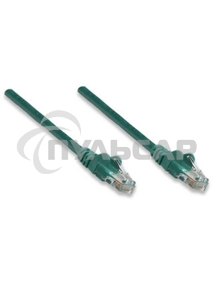 Коммутационный шнур ExeGate EX258672RUS Патч-корд UTP кат. 5e, 1м ExeGate зеленый