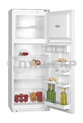 Холодильник Atlant МХМ-2835-90 белый двухкамерный 202/70л морозилка сверху