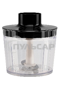 Блендер погружной Hyundai HYB-H3824 800Вт серебристый/черный