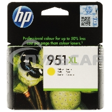 Картридж струйный HP 951XL CN048AE желтый для HP OJ Pro 8100/8600 (1500стр.)