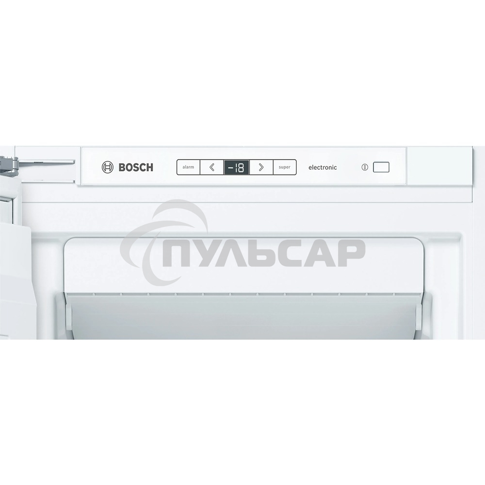 Встраиваемый морозильный шкаф Bosch GIN81AEF0U, белый, 212л, 5 ящиков