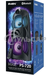 Мобильные колонки Sven PS-720 2.0 черные
