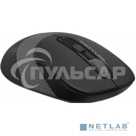 Мышь беспроводная A4Tech Fstyler FG10 черный/серый, 2000 dpi, радиоканал, USB, кнопки - 4