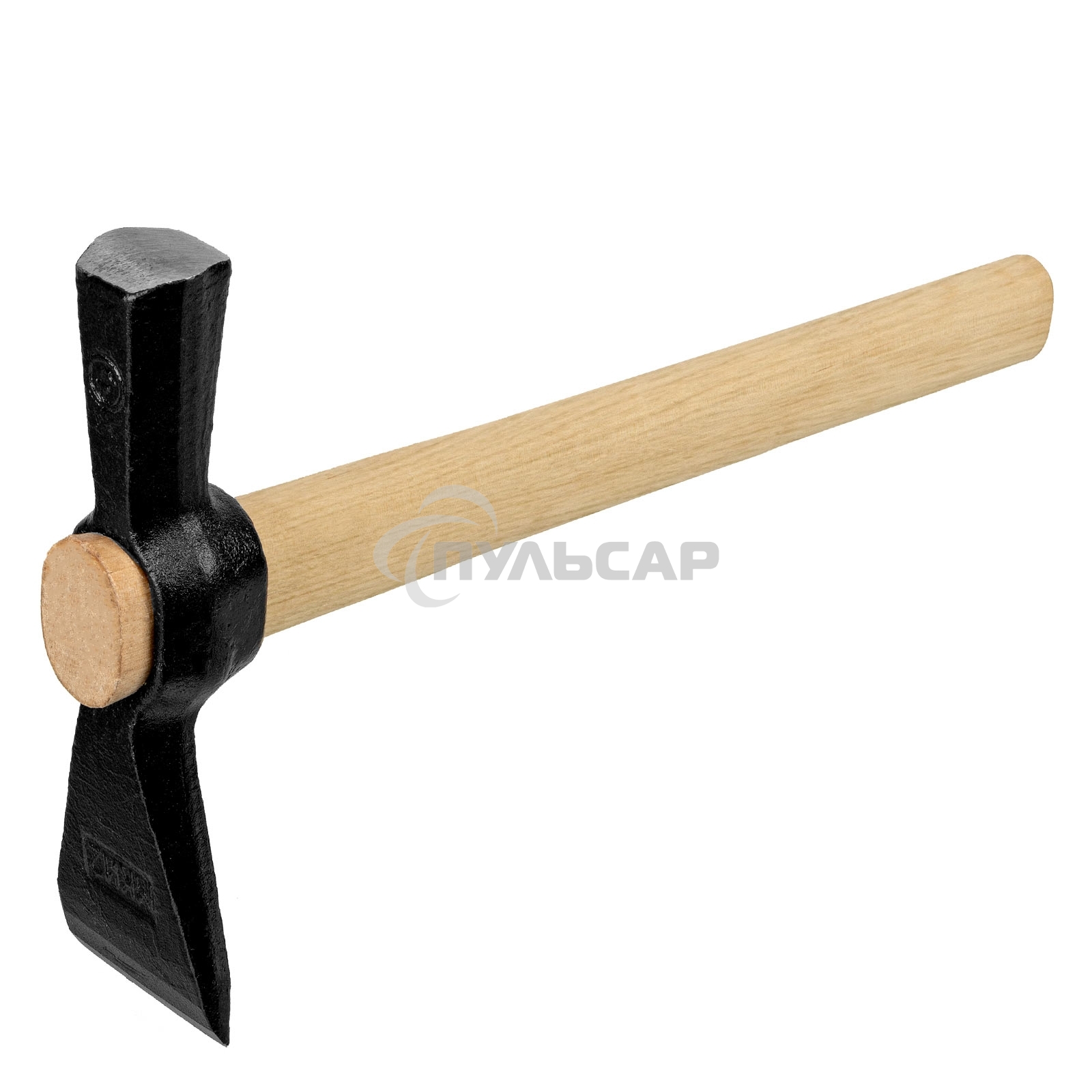 Молоток печника, 600 г, деревянная рукоятка, посадка без клина Россия