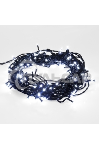 Гирлянда светодиодная универсальная 200 LED БЕЛЫЕ 20 метров, с контроллером