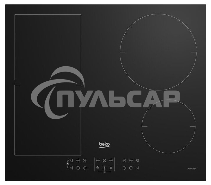 Индукционная варочная панель Beko HII 64200 FMT, черный