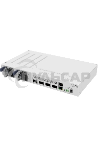 Коммутатор Mikrotik CRS504-4XQ-IN, 1x10Base-T/100Base-TX, 4xQSFP28, Switching capacity 800 Gbps
