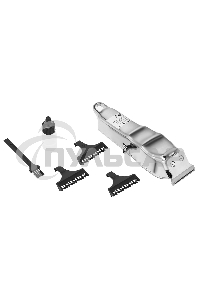 Машинка для стрижки Hyundai H-HC7111 серебристый/черный 3Вт (насадок в компл:3шт)