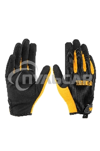 Перчатки универсальные на липучке, размер 9 Denzel