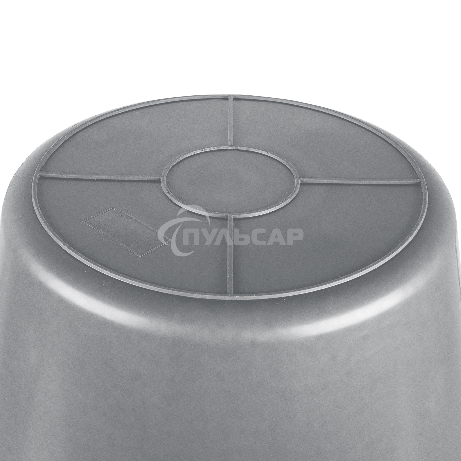 Ведро строительное Matrix пластмассовое 12 л, ударопрочное, обрезиненная ручка 81462