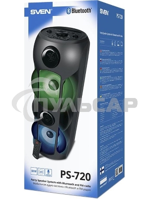 Мобильные колонки Sven PS-720 2.0 черные