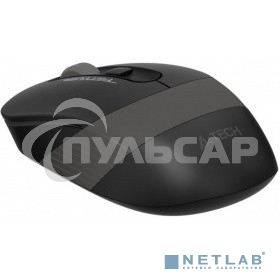 Мышь беспроводная A4Tech Fstyler FG10 черный/серый, 2000 dpi, радиоканал, USB, кнопки - 4