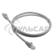 Патч-корд LANMASTER LSZH UTP кат.6, 1.5 м, серый
