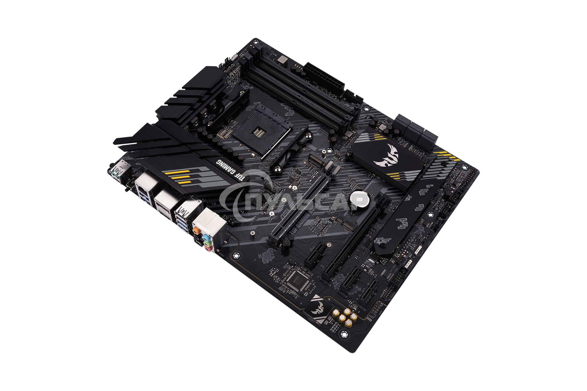 Материнская плата ASUS TUF GAMING B550-PLUS, AM4, AMD B550, 4xDDR4, 6xSATA, 2xM.2, 1xPCIe 4.0 x16, 1xPCIe 3.0 x16, 3xPCIe x1, 1xHDMI, 1xDP, 1x 2.5Gb LAN, 4xUSB-A 3.2 Gen 1, 1xUSB-A 3.2 Gen 2, 2xUSB-A 2.0, 1xUSB-C 3.2 Gen 2, 5x3.5 мм, 7.1, ATX